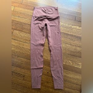 Lululemon align leggings 28”